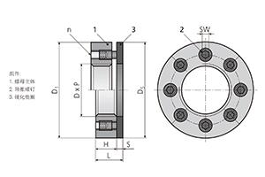 11.ESJ 標準扁平型鎖緊螺母預緊器